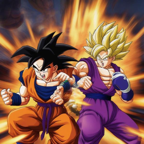 hyper dragon ball z mugen screenshot