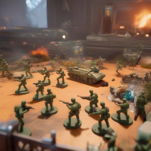 hypercharge unboxed gameplay action figures defending bases