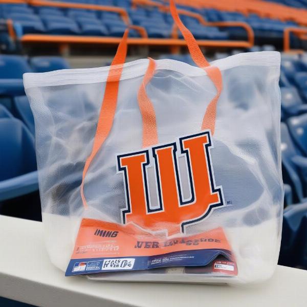 clear bag at illini football game