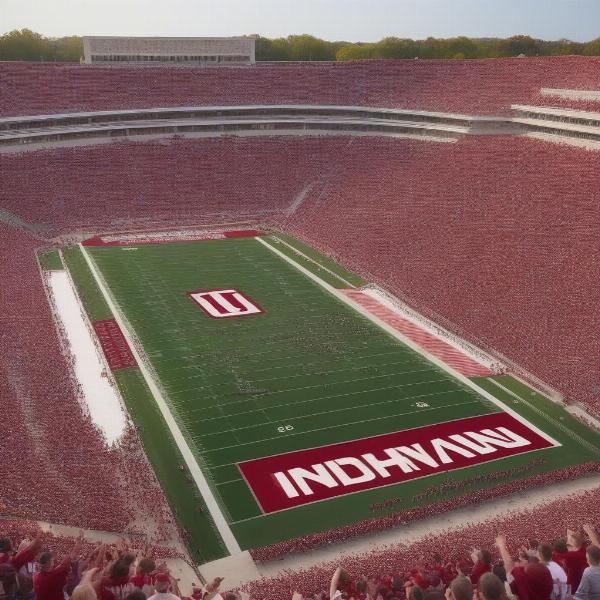 Indiana University Stadium Crowd and Atmosphere
