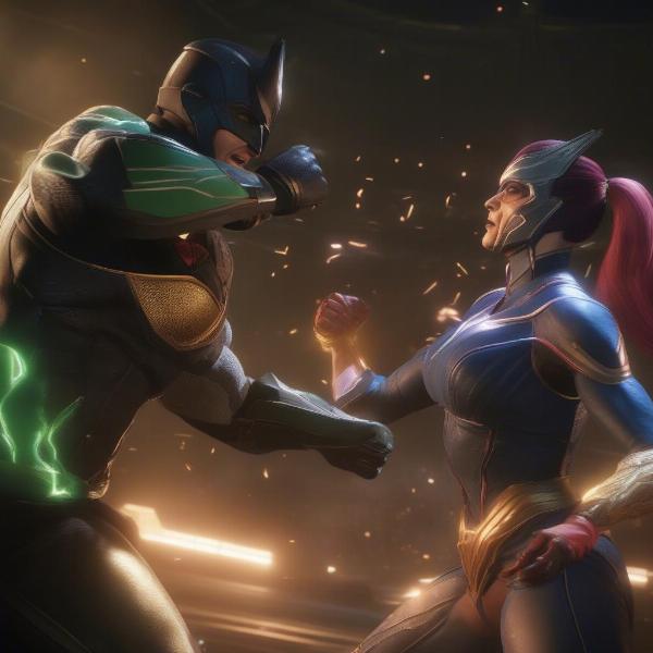 injustice 2 gameplay fight