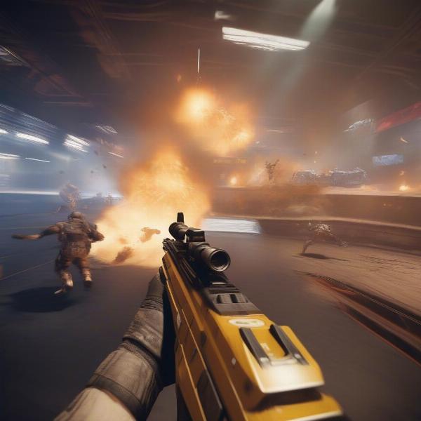 intense arena shooter match online