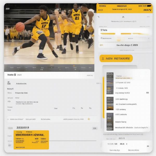 iowa basketball schedule on game day