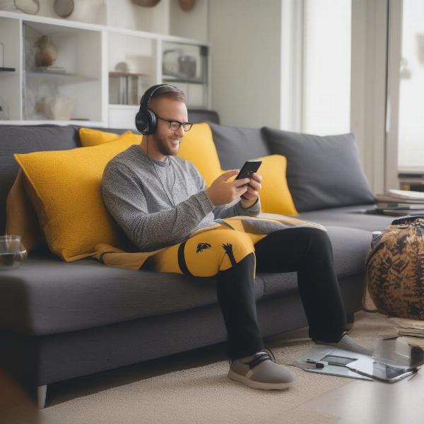 iowa football game day setup