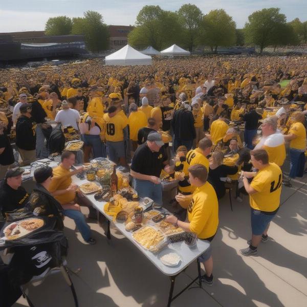 iowa football tailgate experience