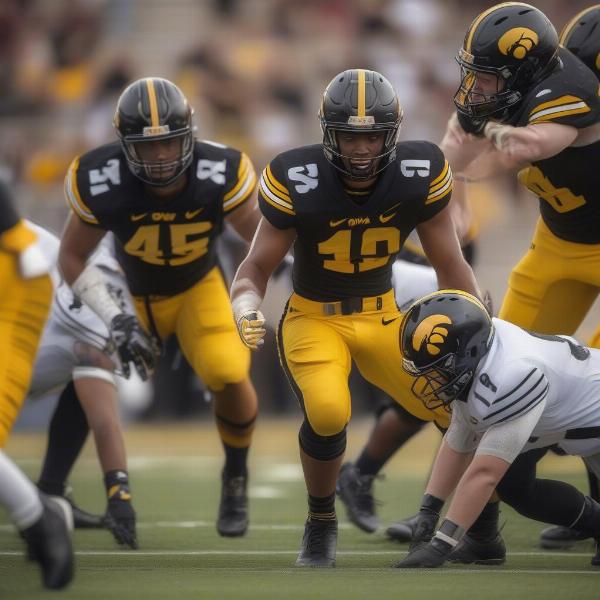 iowa football team players