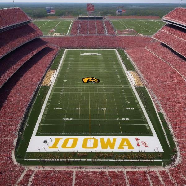 iowa nebraska football rivalry game between two teams 