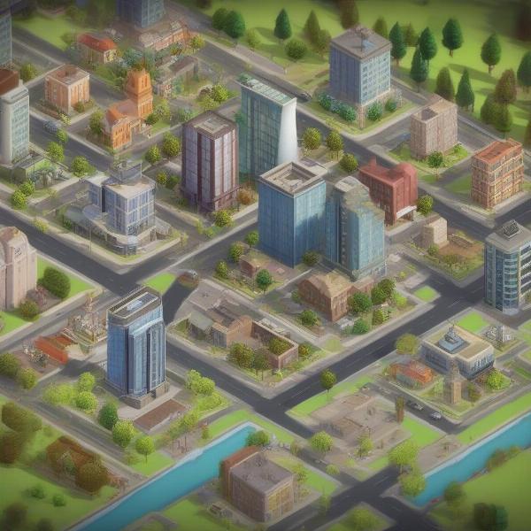 city building simulation iphone gameplay