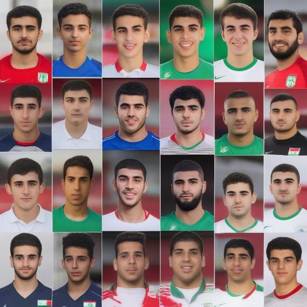 Iran U17 future football stars