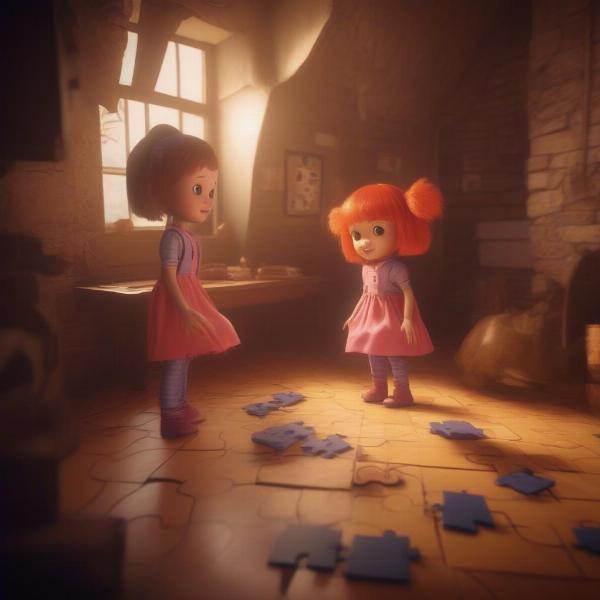 It Takes Two cooperative gameplay showing teamwork