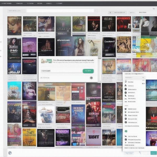 Itch.io game search results page with adult game filters