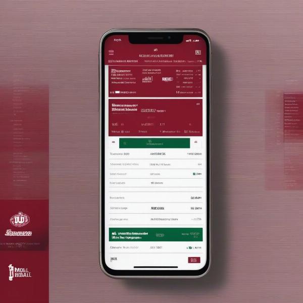 iu football schedule phone app