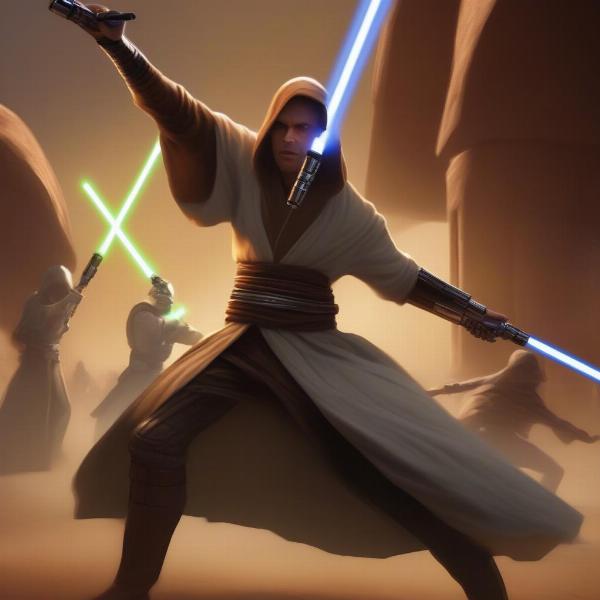 Jedi Knight Series Lightsaber Combat