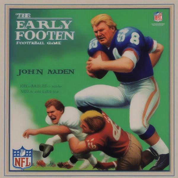 John Madden Football game cover art