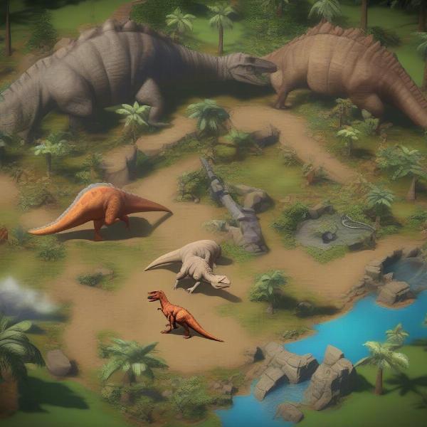 jurassic park game scene