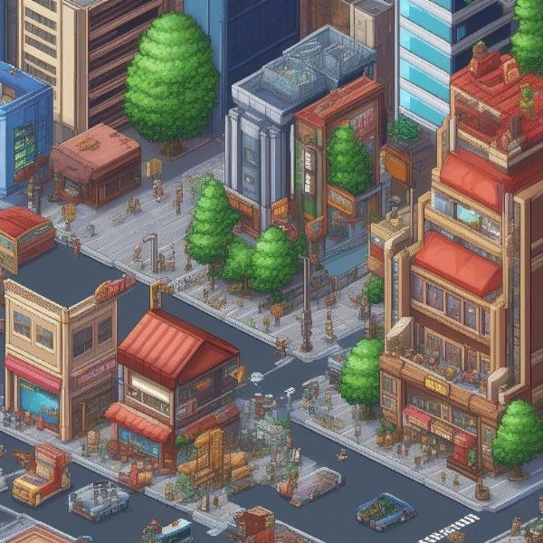 kairosoft-pixel-art-game