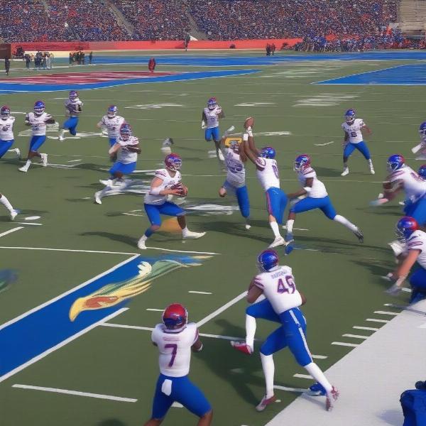 Jayhawks offensive strategy