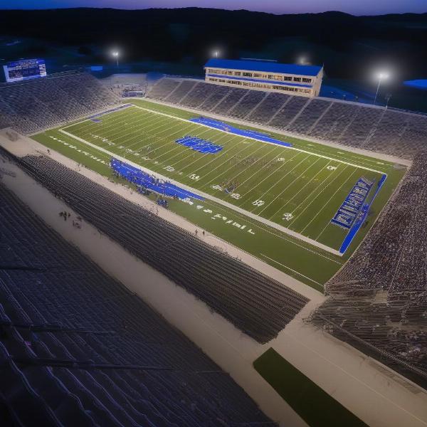 kerrville tivy football game stadium shot
