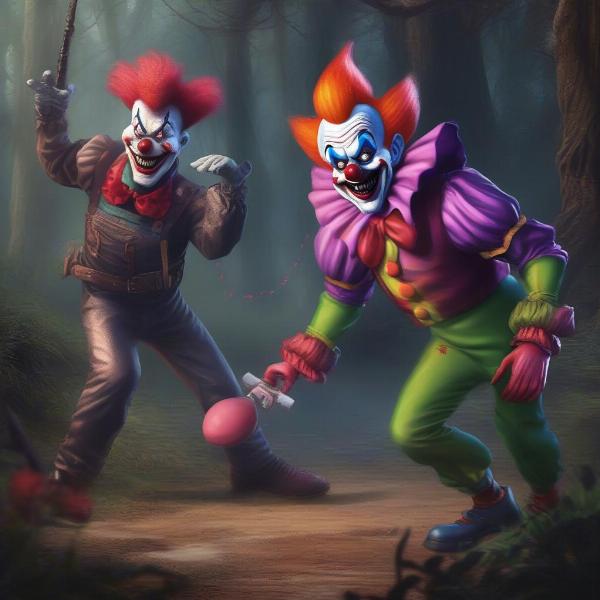 killer klowns from outer space game gameplay mechanics