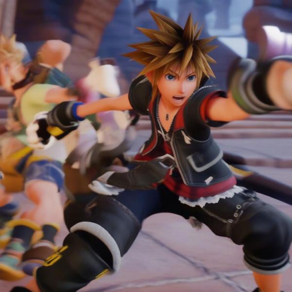 Kingdom Hearts 3 Xbox One Combat System