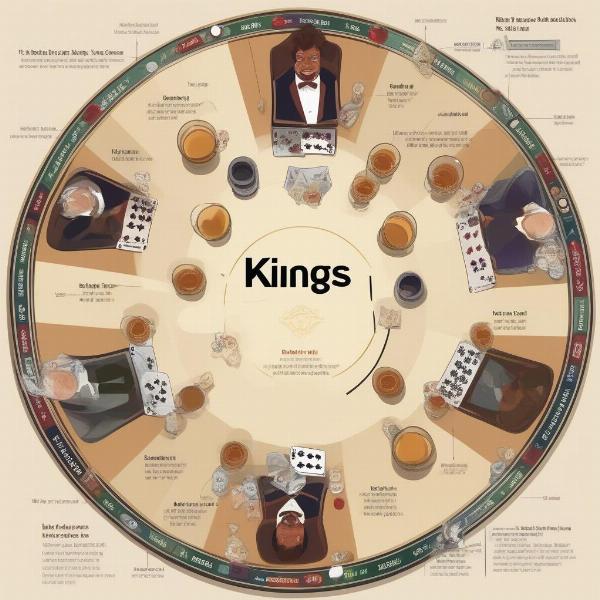kings game play step by step diagram