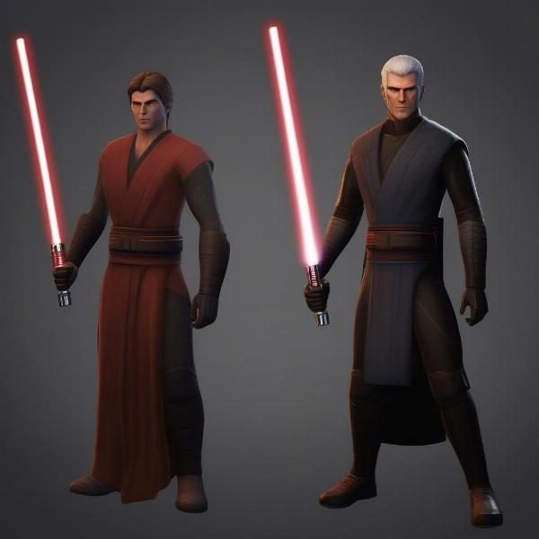kotor vs kotor 2 sith