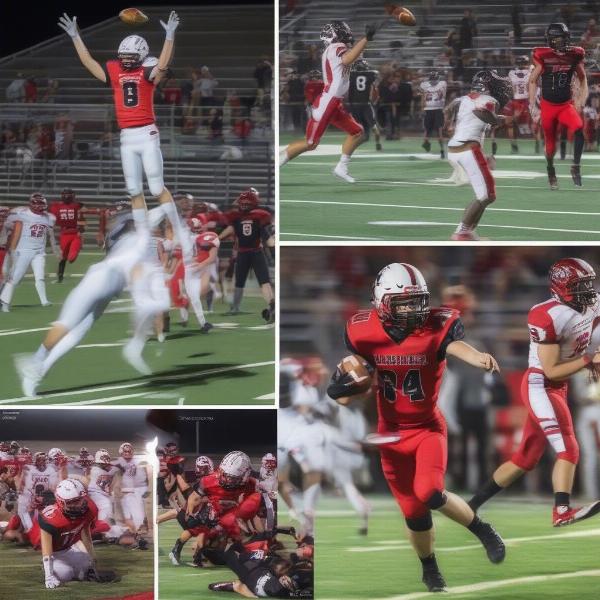 Lake Travis football key plays