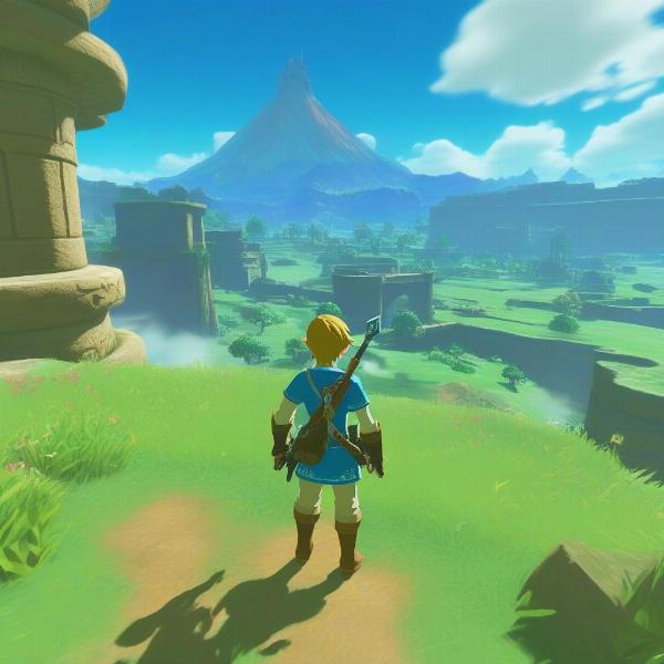Legend of Zelda Breath of the Wild Gameplay