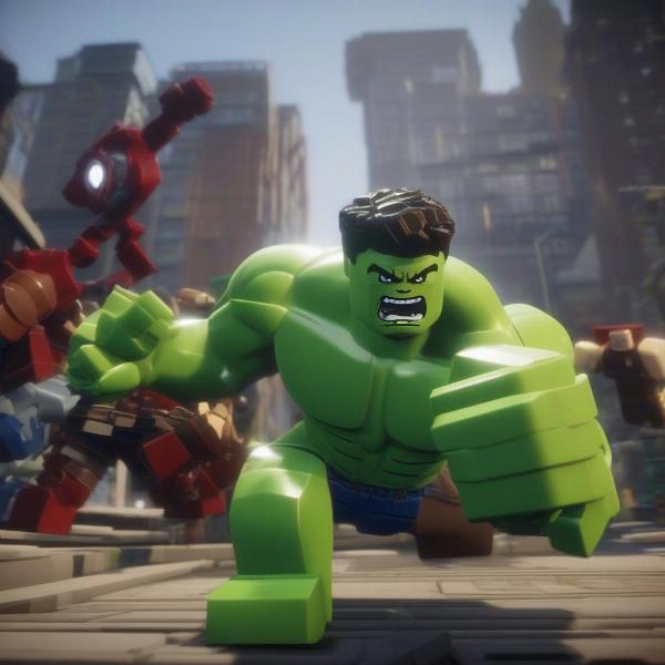 lego avengers hulk smash game action on xbox one