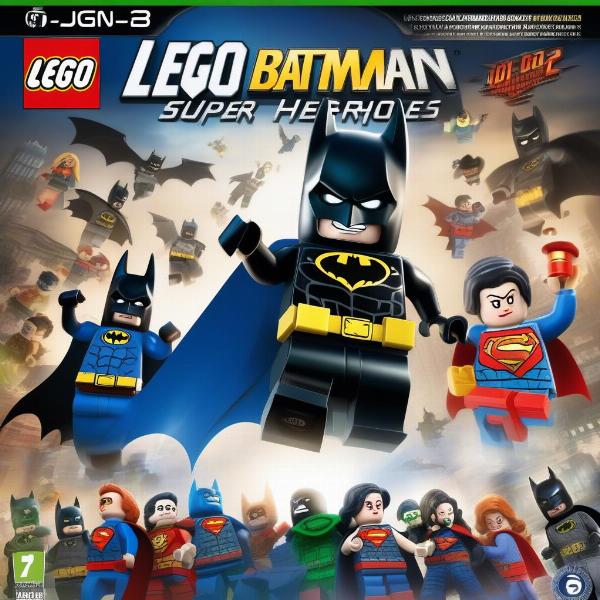 lego batman 2 dc super heroes xbox 360 cover