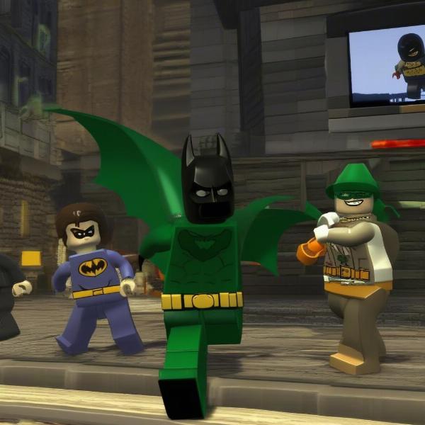 lego batman xbox 360 gameplay with batman and robin