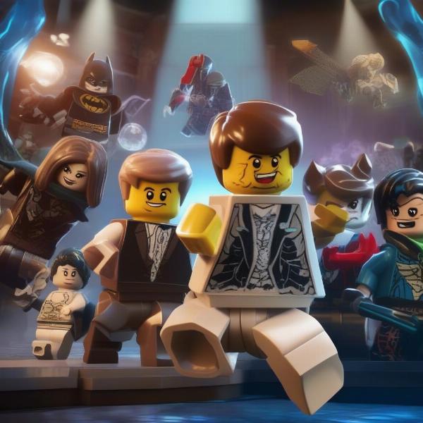 lego dimensions gameplay on xbox 360