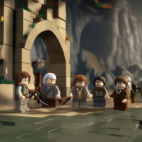 lego lord of the rings puzzles