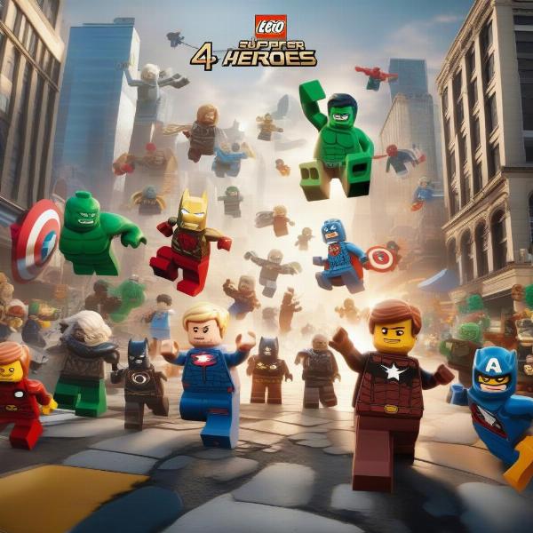 Lego marvel super heroes gameplay on xbox one