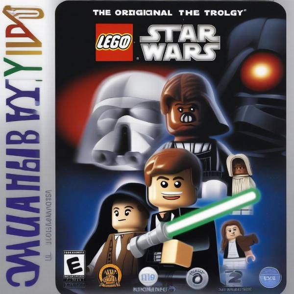 Lego Star Wars 2 Gamecube Box Art