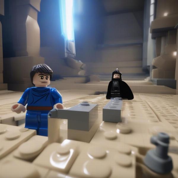 Lego Star Wars Blue Stud Hidden Location