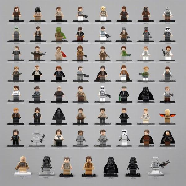 Lego Star Wars Character Icon Evolution