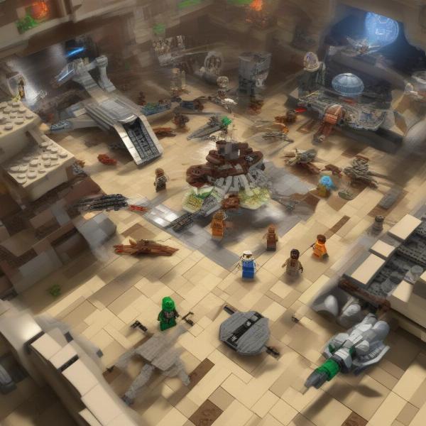 lego star wars the clone wars level design