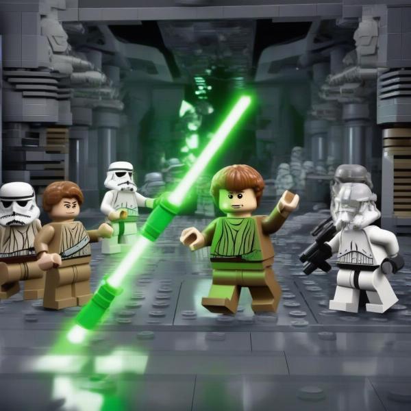 LEGO Star Wars: The Complete Saga Gameplay Action