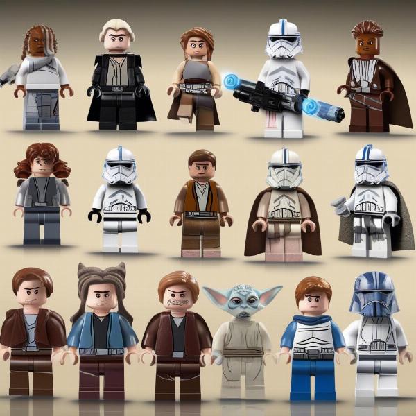 Lego Star Wars III Characters