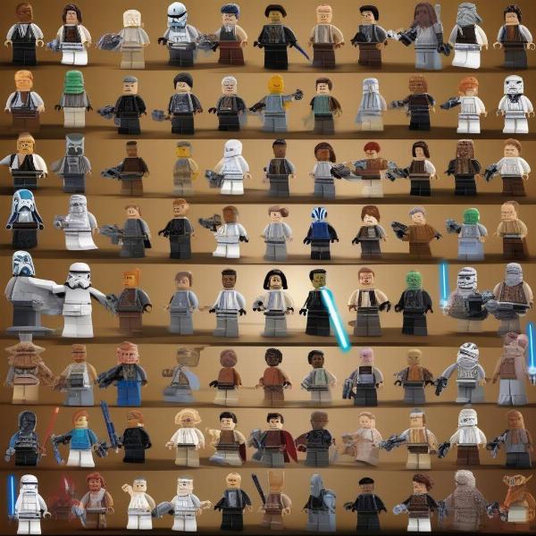 Lego Star Wars PS2 Characters