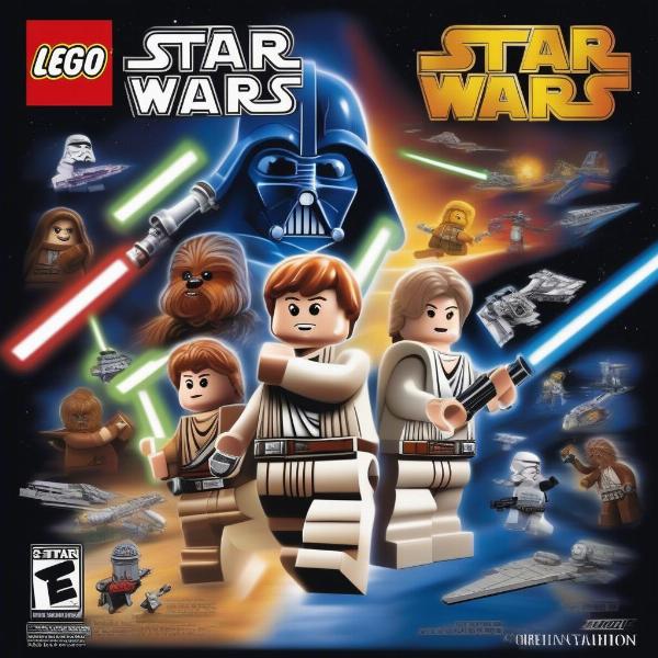 Lego Star Wars PS2 Logo