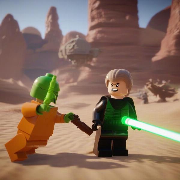 lego star wars skywalker gameplay ps4
