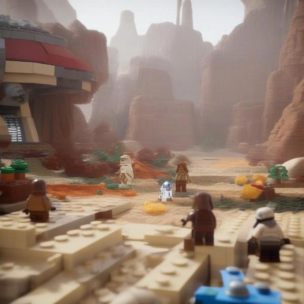 lego star wars the skywalker saga gameplay on switch