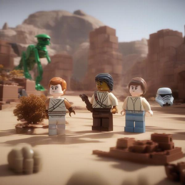 lego star wars skywalker saga gameplay