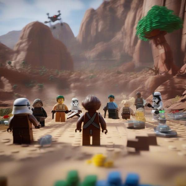 Lego star wars skywalker saga gameplay xbox one