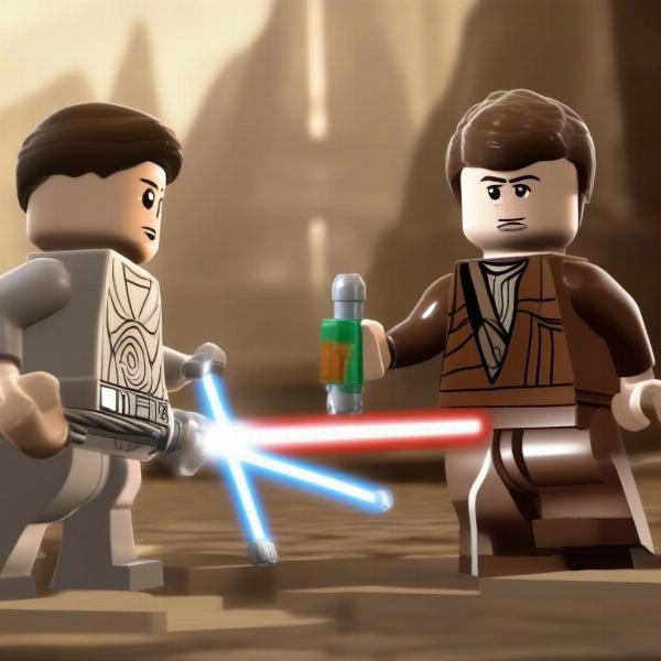 lego star wars wii game basic mechanics