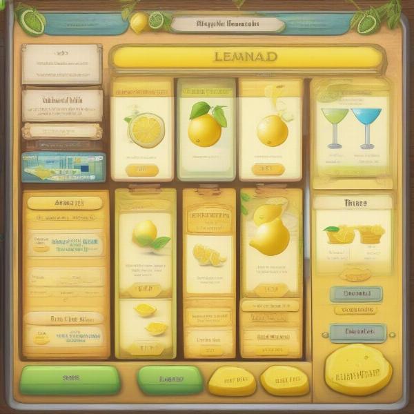lemonade stand game setup