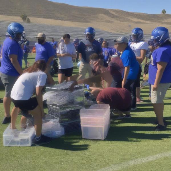los banos football volunteers community