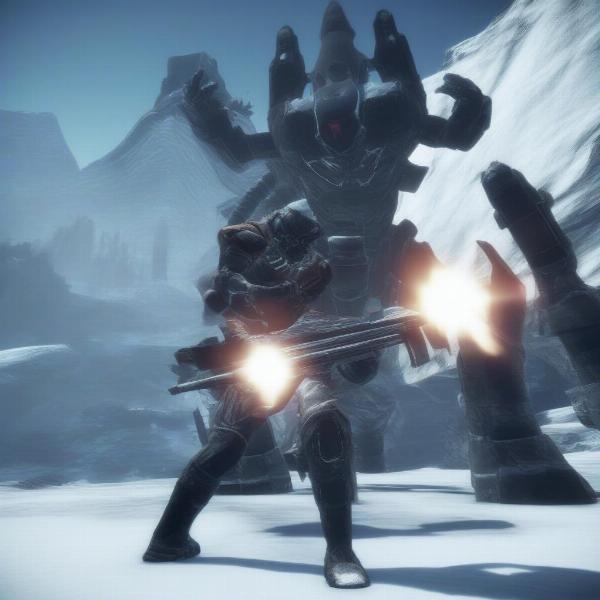 Lost Planet environment interaction combat